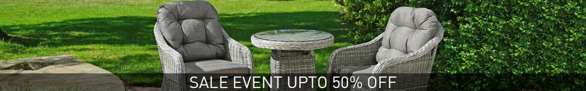 2 Seat Round Dining Set