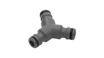 Gardena - 3-Way Y Coupling Hose Pipe Extension Joint