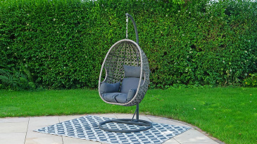Liv Outdoors - Kingston Rattan Hanging Egg Chair