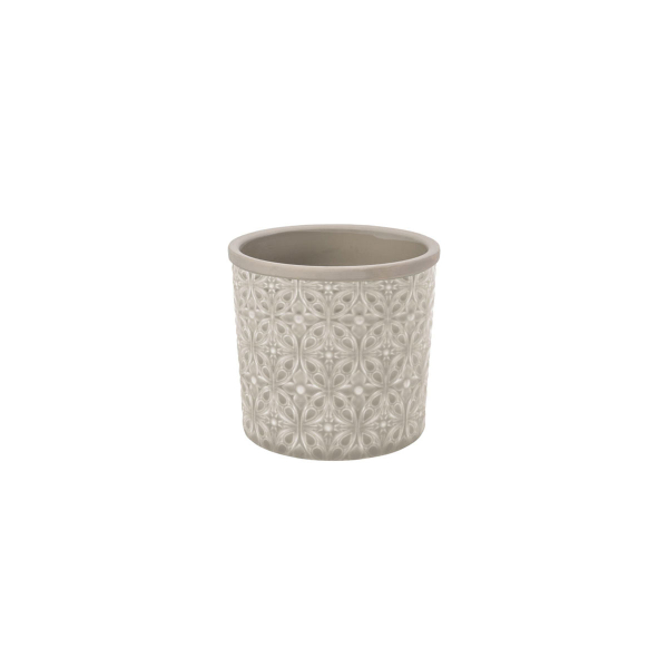 Burgon & Ball - Porto Grey Glazed Pot - Large