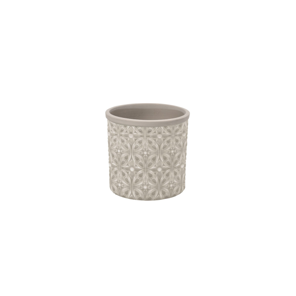 Burgon & Ball - Porto Grey Glazed Pot - Small