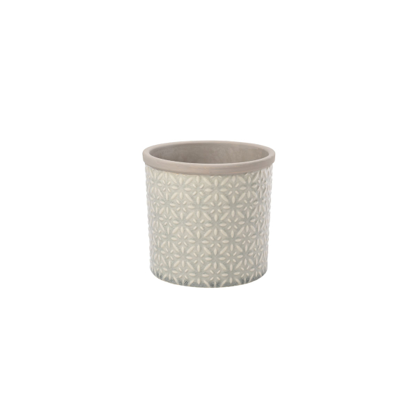 Burgon & Ball - Tuscany Grey Glazed Pot - Large