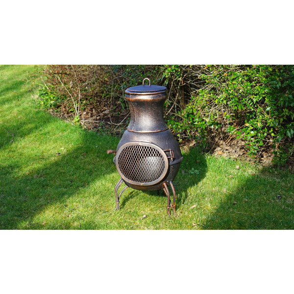 Gardeco - Billie - Small Cast Iron Chimenea