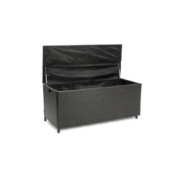 Harts - Rattan Garden Storage Box 125cm x 53cm - Brown Rattan