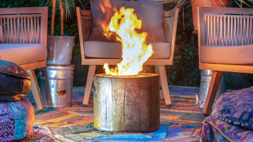 Eco Fuego - Original Fire pit & Extra Refill Bundle Outdoor Smokeless