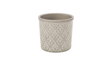 Burgon & Ball - Porto Grey Glazed Pot - Large