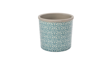 Burgon & Ball - Tuscany Blue Glazed Pot - Large