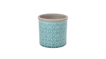 Burgon & Ball - Tuscany Blue Glazed Pot - Small