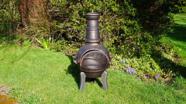 Gardeco - Granada Medium Cast Iron Chimenea
