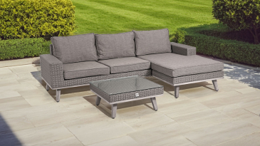 Liv Outdoors - Denver Corner Sofa & Coffee Table