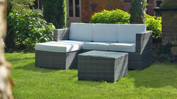 Harts - Premium 3 Seater Sofa with Footstool & Table